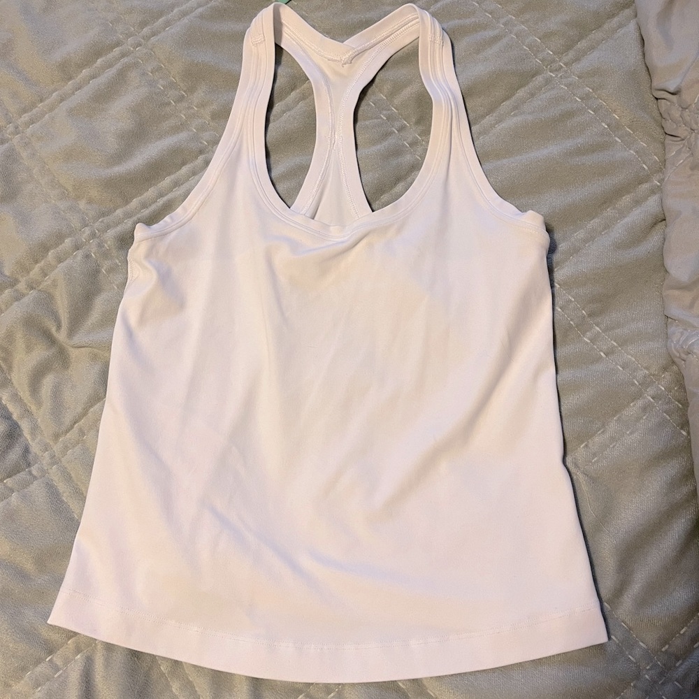 lululemon cool racer back tank race length